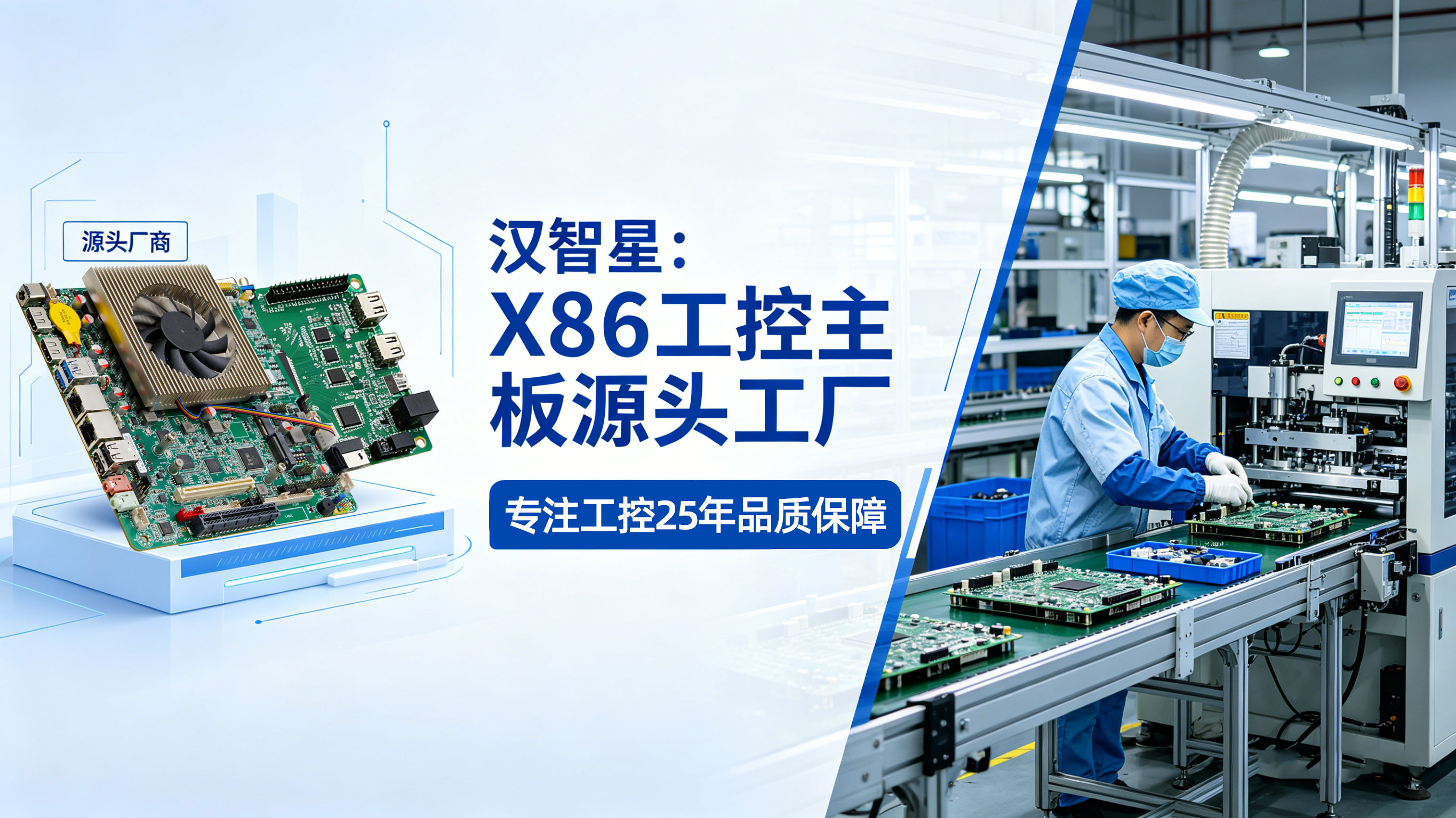 源头厂商｜汉智星：X86工控主板源头工厂，25年品质保障